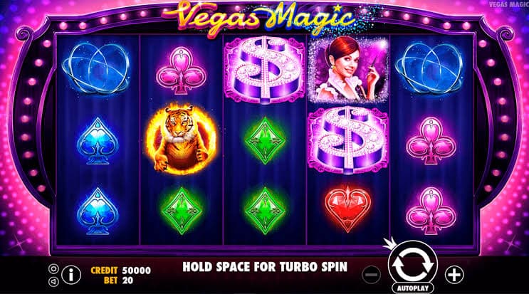 Permainan Slot Vegas Magic Pragmatic Play