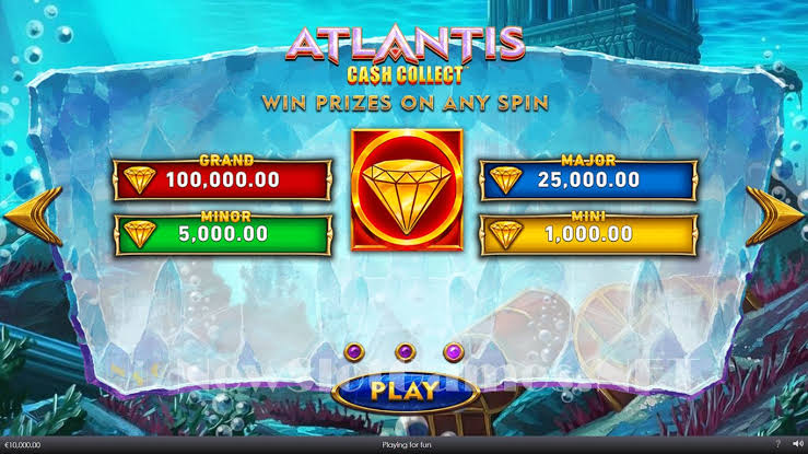 Kumpulkan Uang Banyak! – Slot Atlantis Cash Collect